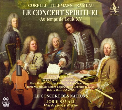 Concert Spirituel: Music From Time Of Louis Xv