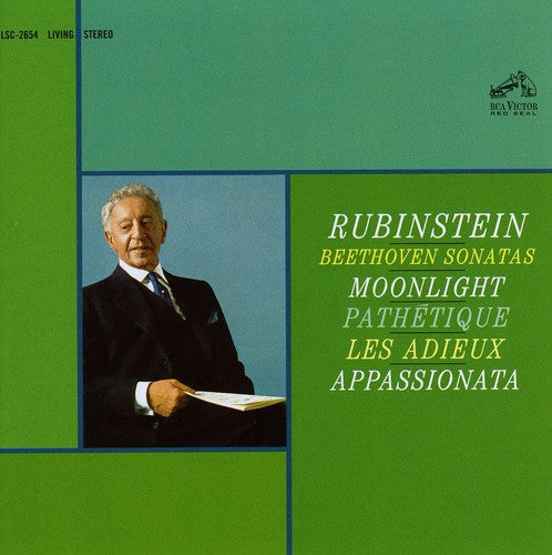 Beethoven: Piano Sonatas No 8, 14, 23, 26 / Rubinstein