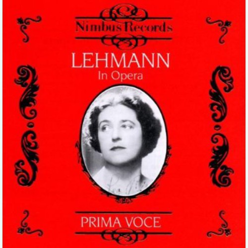 Opera Arias (Soprano): Lehmann, Lotte – WEBER, C.M. von / MO