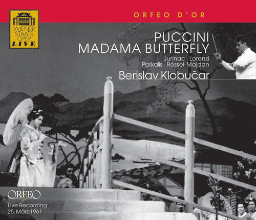 Puccini: Madama Butterfly / Klobucar, Jurinac, Janowitz, Lorenzi, Et Al