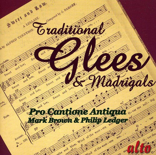 TRADITIONAL GLEES & MADRIGALS