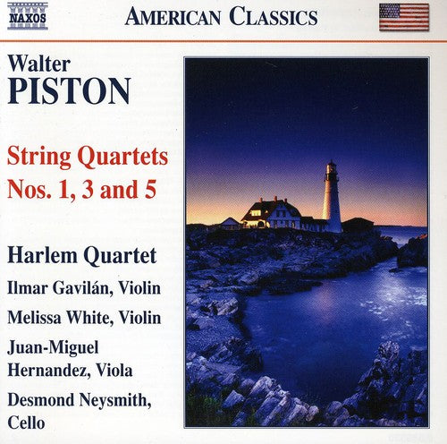 Walter Piston: String Quartets Nos 1, 3 & 5 / Harlem Quartet