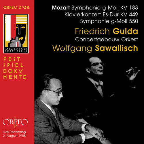 Mozart: Symphonies Nos. 25 & 40, Piano Concerto No. 14 / Gulda, Sawallisch, RCO