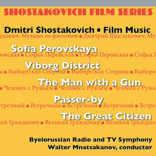 Shostakovich: Film Series, Vol. 3 / Mnatsakanov, Belorussian Radio & Tv Orchestra