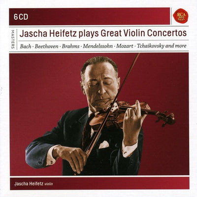 Jascha Heifetz plays Great Violin Concertos