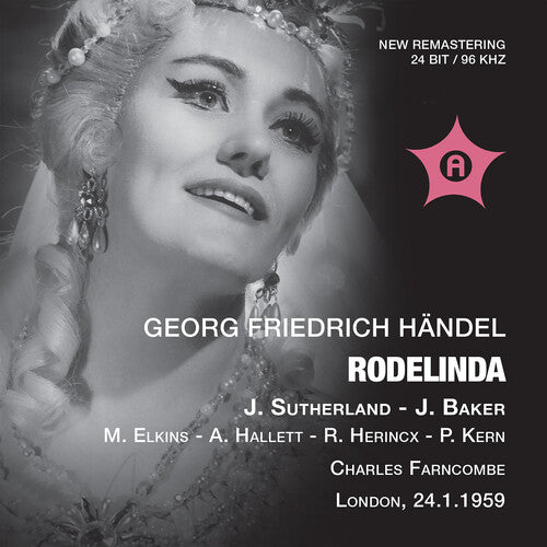 Handel: Rodelinda / Farncombe, Sutherland, Baker, Elkins, Kern