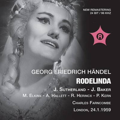 Handel: Rodelinda / Farncombe, Sutherland, Baker, Elkins, Kern