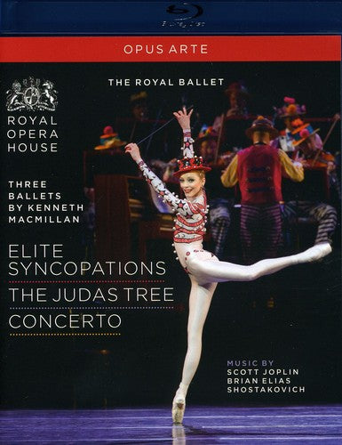 Three Ballets by Kenneth Macmillan - Concerto, Elite Syncopations, Judas Tree [Blu-ray]