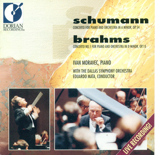 Schumann & Brahms: Piano Concertos / Moravec, Mata, Dallas Symphony