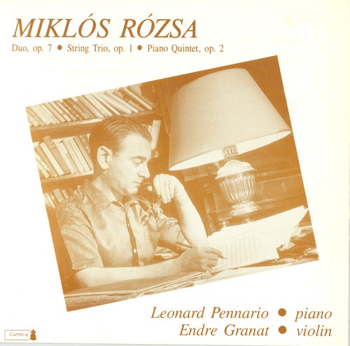 Chamber Music By Miklos Rozsa