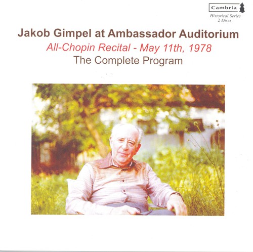 Jakob Gimpel At Ambassador Auditorium - All Chopin Recital