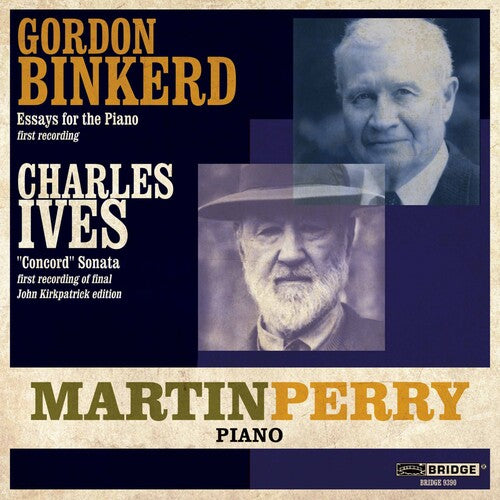 Binkerd: Essays for Piano IV-VI - Ives: Piano Sonata No. 2