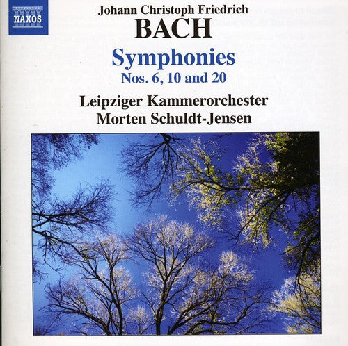 J. C. F. Bach: Symphonies No 6, 10, 20 / Schuldt-Jensen, Leipzig CO