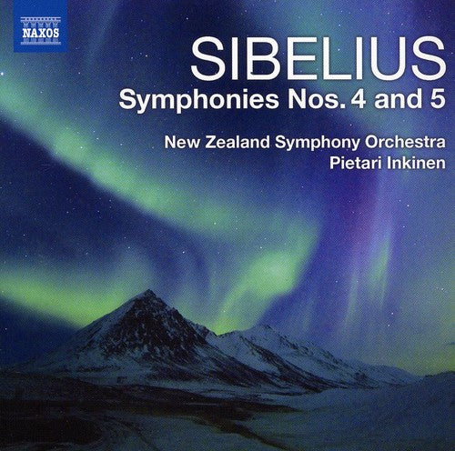 Sibelius: Symphonies No 4 & 5 / Pietari Inkinen, New Zealand Symphony