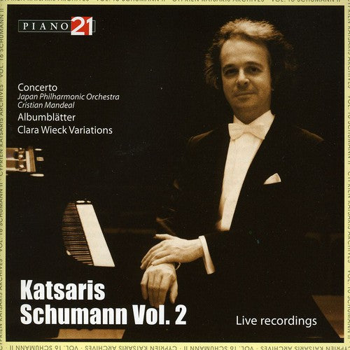 Schumann: Concerto, Variations, Albumblatter / Katsaris, Madeal, Japan Philharmonic