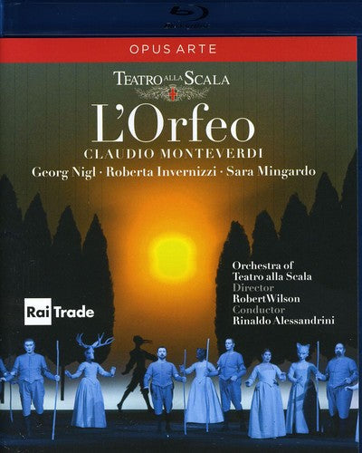 Monteverdi: L'orfeo / Alessandrini, Nigl, Invernizzi, Mingardo, Donato, Milanesi [blu-ray]