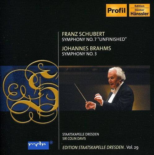 Schubert: Symphony No 8; Brahms: Symphony No 3 / Davis