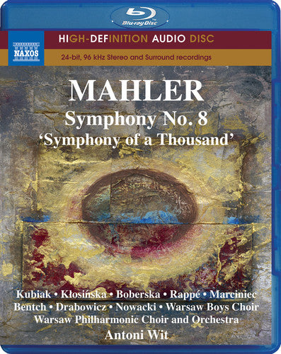 Mahler: Symphony No 8 / Wit, Warsaw National Po [blu-ray Audio]