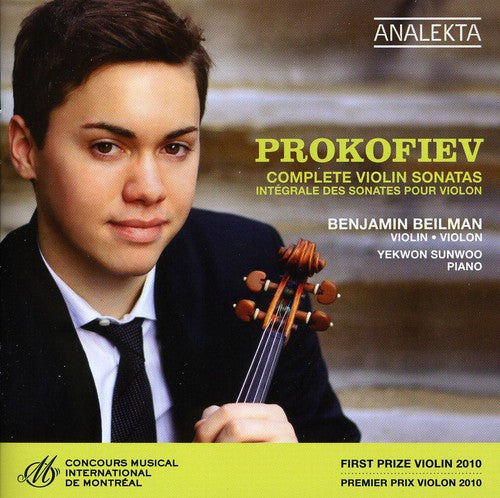 Prokofiev: Complete Violin Sonatas / Beilman, Sunwoo