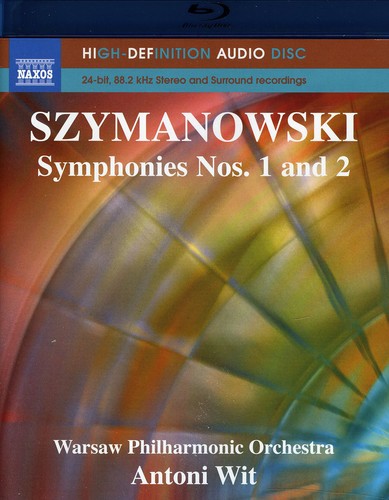 Szymanowski: Symphonies No 1 And 2 / Wit, Warsaw Philharmonic [blu-ray Audio]