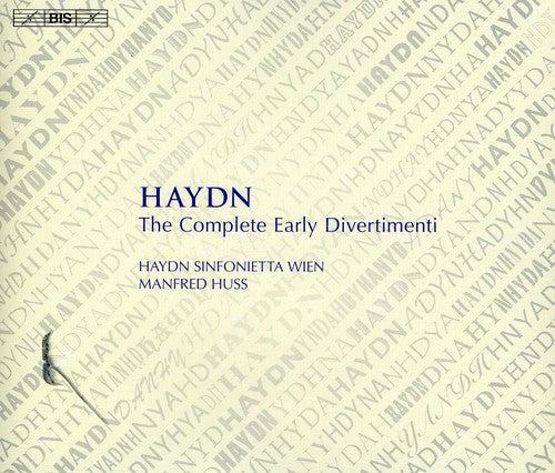Haydn: Complete Early Divertimenti / Huss, Haydn Sinfonietta Wien