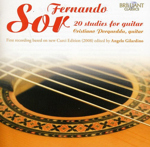 Sor: 20 Studies for Guitar / Cristiano Porqueddu