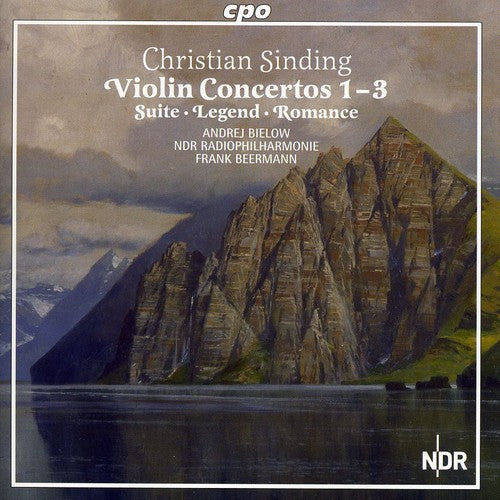 Sinding: Violin Concertos Nos. 1-3 / Beermann, Bielow, NDR Radiophilharmonie