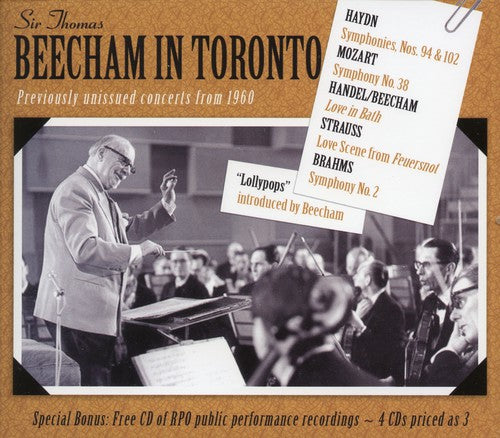 Beecham in Toronto - (Previously Unissued Concerts from 1960