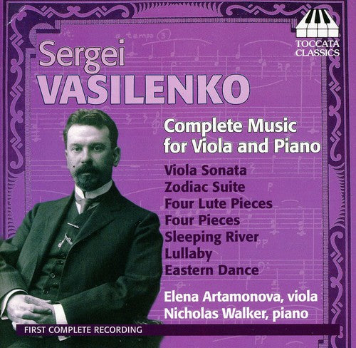 Vasilenko: Complete Music for Viola and Piano