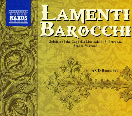 Lamenti Barocchi Vol 3 / Vartolo,  Capella Musicale Di San Petronio