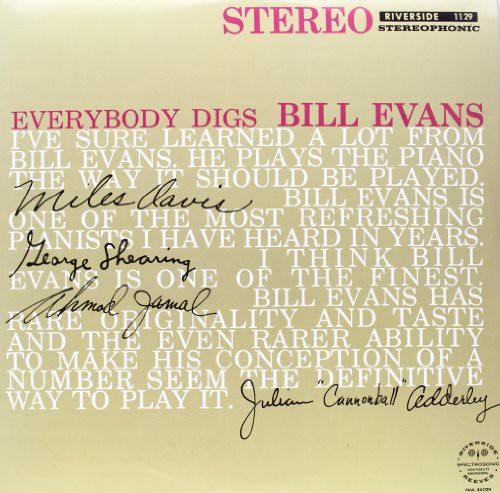 EVERYBODY DIGS BILL EVANS