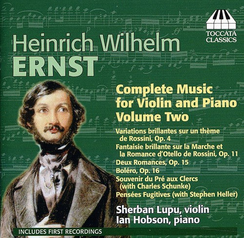 Ernst: Complete Music For Violin And Piano  Vol 2 / Sherban Lupu, Ian Hobson