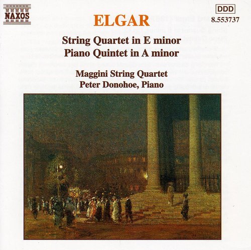 Elgar: String Quartet, Piano Quintet / Donohoe, Maggini