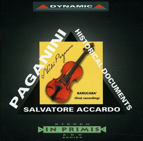 Paganini, N.: Historical Documents