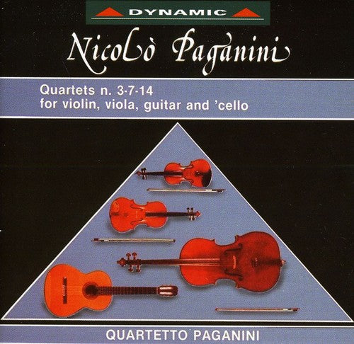 Paganini: 15 Quartets for Strings and Guitar (The), Vol. 2