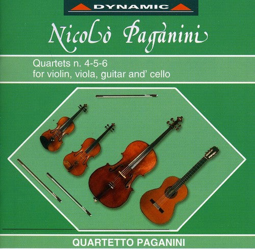 PAGANINI: 15 Quartets for Strings and Guitar (The), Vol. 4