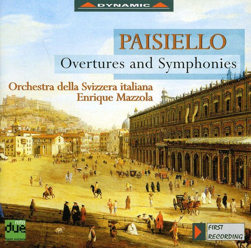 Paisiello: Overtures / Mazzola, Swiss Italian Orchestra