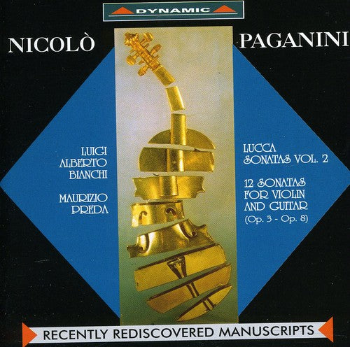 Paganini: Lucca Sonatas, Vol. 2