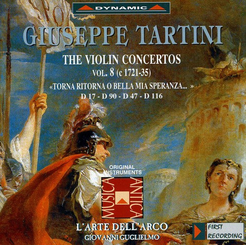 Tartini: Violin Concertos, Vol. 8 / Guglielmo, L'Arte Dell'Arco