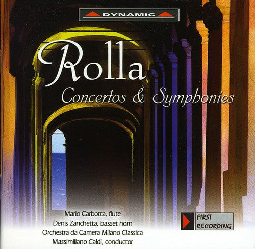 Rolla: Flute Concerto, Sinfonias, Etc / Carbotta, Caldi, Etc