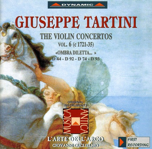 Tartini: Violin Concertos Vol 6 / Guglielmo, L'Arte dell'Arco