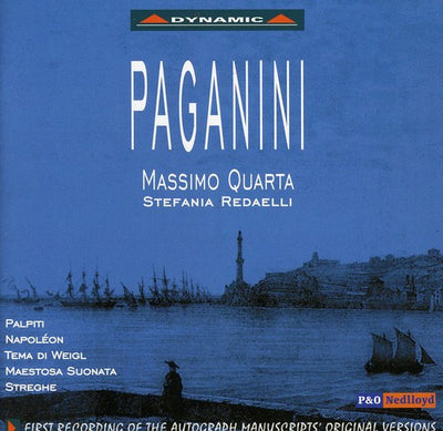 PAGANINI: I palpiti / Napoleon / Maestoso suonata sentimenta
