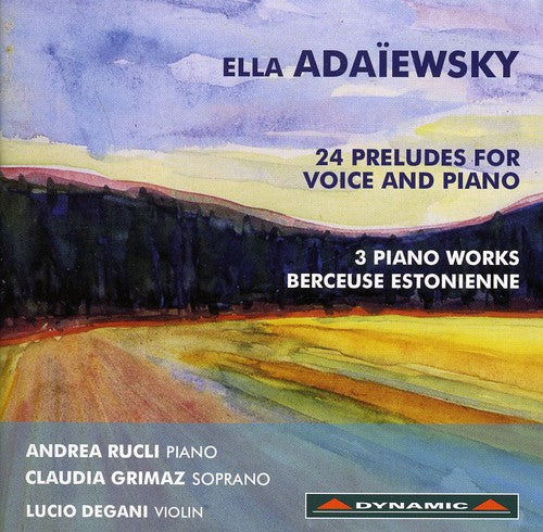 Adaiewsky: 24 Preludes for Voice and Piano - Piano Music - B