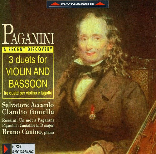 PAGANINI: Duets for Violin and Bassoon / Cantabile in D majo