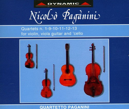 Paganini, N.: 15 Quartets for Strings and Guitar (The), Vol.