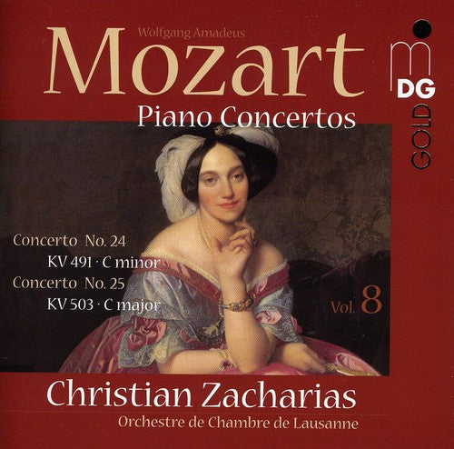 Mozart: Piano Concertos, Vol. 8 / Christian Zacharias, Lausanne Chamber Orchestra