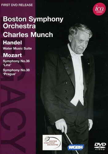 Handel: Water Music; Mozart: Symphonies 36 & 38 / Munch, Boston Symphony