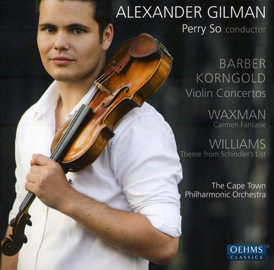 Barber, Korngold: Violin Concertos / Alexander Gilman