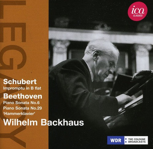 Schubert: Impromptu In B Flat; Beethoven: Piano Sonatas Nos. 6 & 29