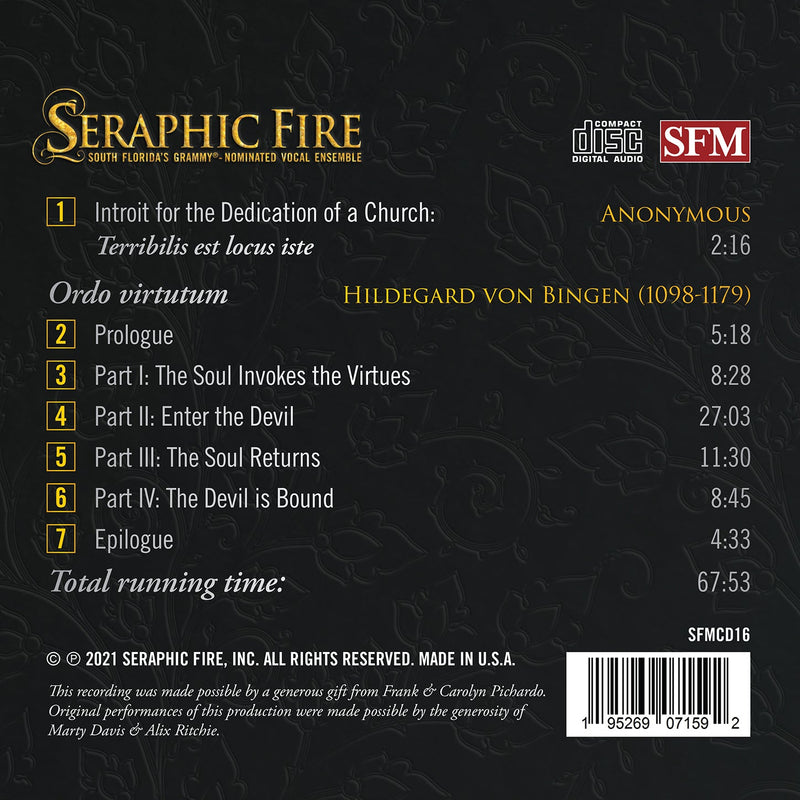 Hildegard von Bingen: Ordo virtutum / Seraphic Fire